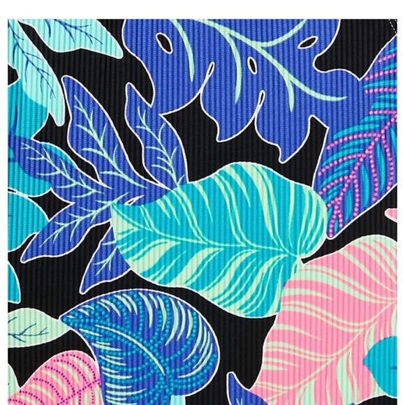 Girls One-Piece Tropical Printed Swimsuit - Picture 5 of 5